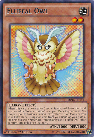 Fluffal Owl [MP15-EN141] Rare | Odin's Place