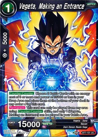 Vegeta, Making an Entrance (BT7-101) [Assault of the Saiyans] | Odin's Place