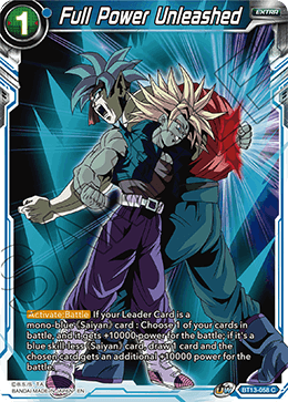 Full Power Unleashed (Common) (BT13-058) [Supreme Rivalry] | Odin's Place