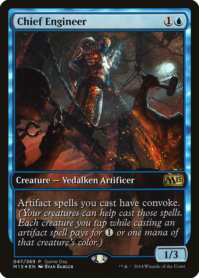 Chief Engineer (47) (Game Day) [Magic 2015 Promos] | Odin's Place