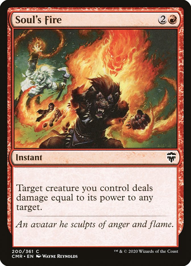 Soul's Fire [Commander Legends] | Odin's Place