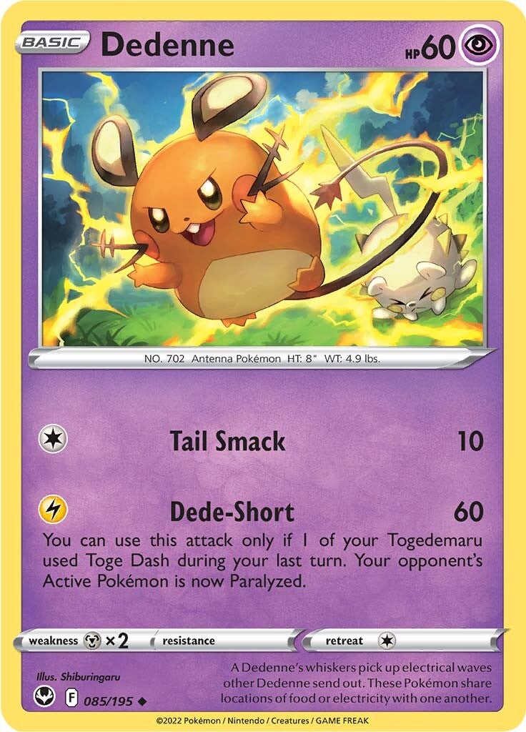 Dedenne (085/195) [Sword & Shield: Silver Tempest] | Odin's Place