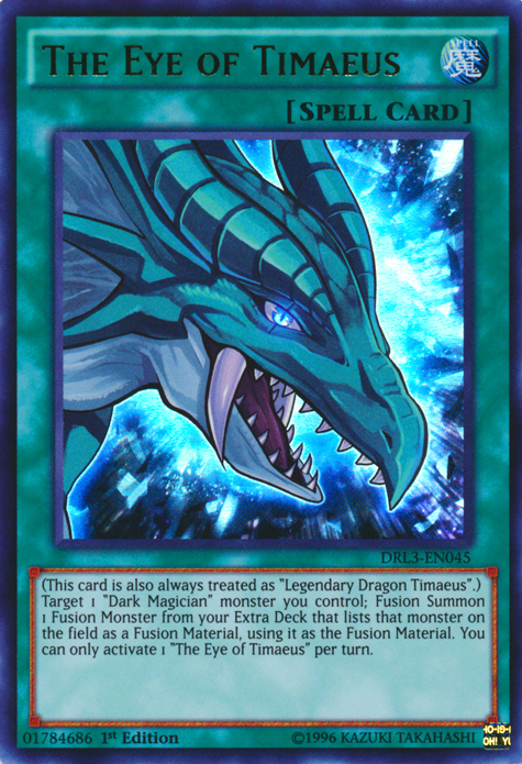 The Eye of Timaeus [DRL3-EN045] Ultra Rare | Odin's Place
