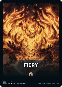Fiery Theme Card [Jumpstart 2022 Front Cards] | Odin's Place