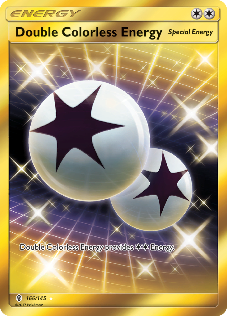Double Colorless Energy (166/145) [Sun & Moon: Guardians Rising] | Odin's Place