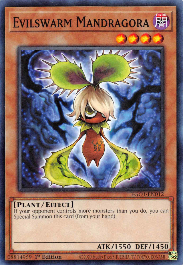 Evilswarm Mandragora [EGO1-EN012] Common | Odin's Place