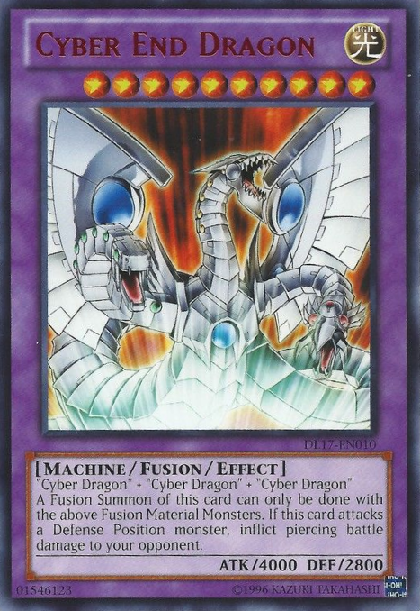Cyber End Dragon (Red) [DL17-EN010] Rare | Odin's Place