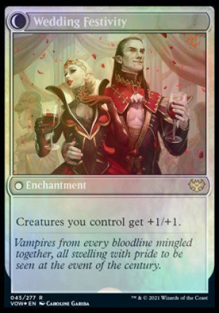 Wedding Announcement // Wedding Festivity [Innistrad: Crimson Vow Prerelease Promos] | Odin's Place