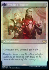 Wedding Announcement // Wedding Festivity [Innistrad: Crimson Vow Prerelease Promos] | Odin's Place