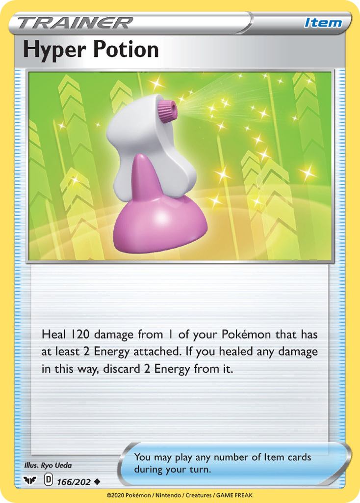 Hyper Potion (166/202) [Sword & Shield: Base Set] | Odin's Place