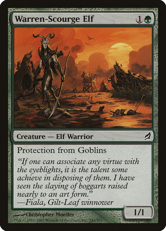 Warren-Scourge Elf (241) [Lorwyn] | Odin's Place