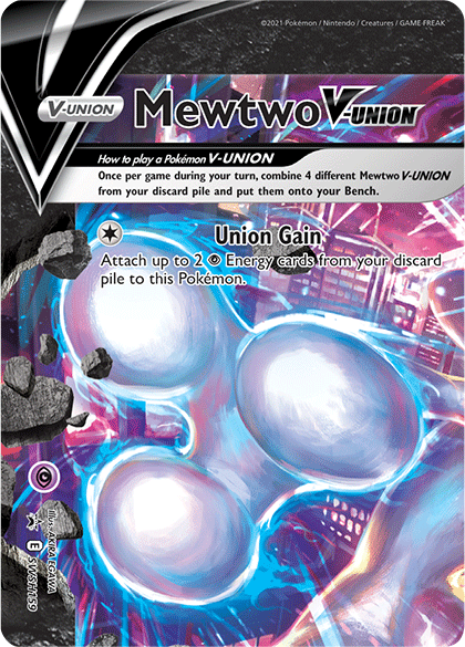 Mewtwo V-Union (SWSH159) [Sword & Shield: Black Star Promos] | Odin's Place