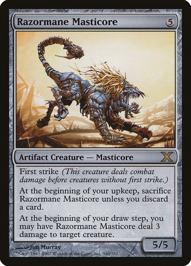 Razormane Masticore (340) [Tenth Edition] | Odin's Place