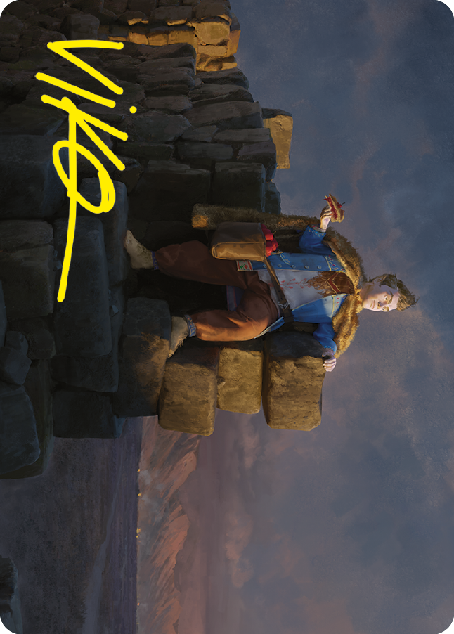 Pippin, Warden of Isengard Art Card (Gold-Stamped Signature) [The Lord of the Rings: Tales of Middle-earth Art Series] | Odin's Place