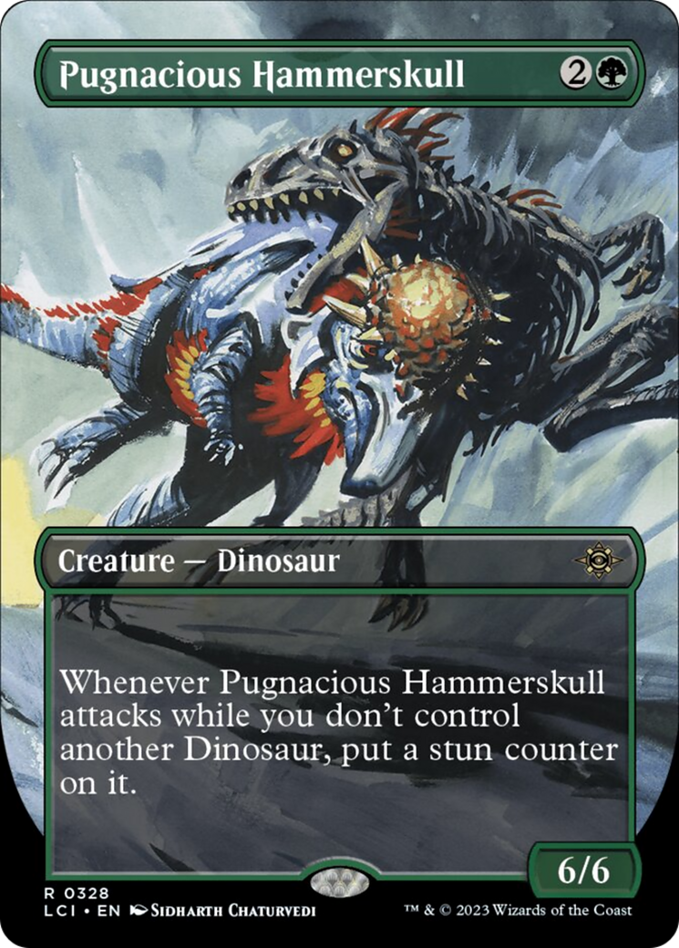 Pugnacious Hammerskull (Borderless) [The Lost Caverns of Ixalan] | Odin's Place