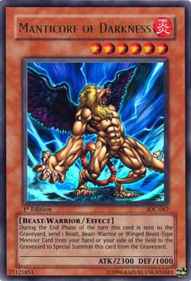 Manticore of Darkness [IOC-067] Ultra Rare | Odin's Place