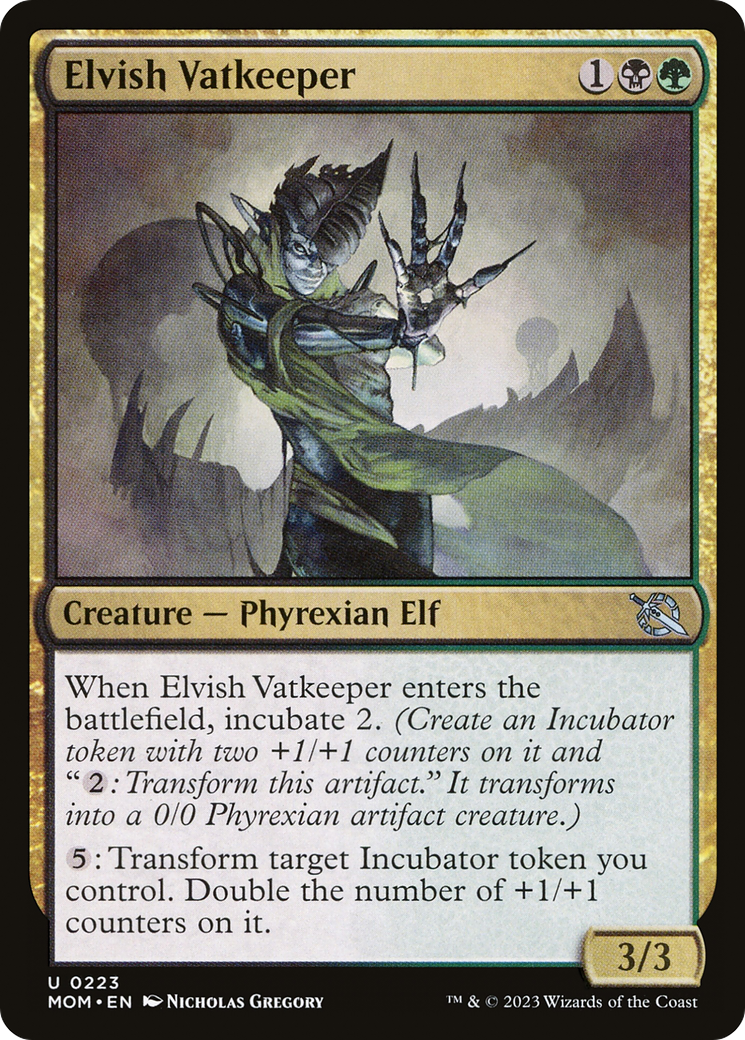 Elvish Vatkeeper [March of the Machine] | Odin's Place