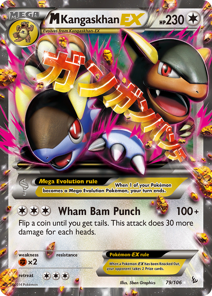 M Kangaskhan EX (79/106) [XY: Flashfire] | Odin's Place