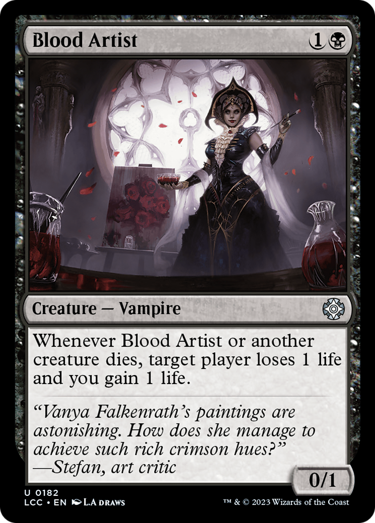 Blood Artist [The Lost Caverns of Ixalan Commander] | Odin's Place