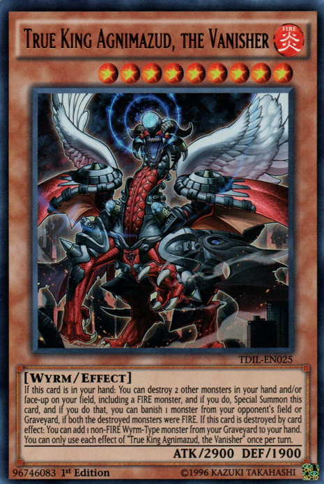 True King Agnimazud, the Vanisher [TDIL-EN025] Ultra Rare | Odin's Place