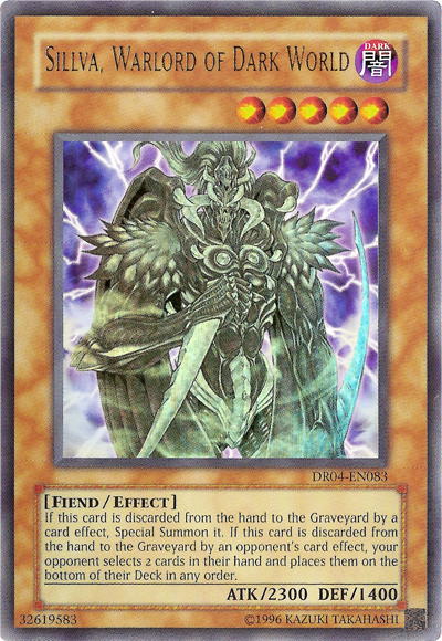 Sillva, Warlord of Dark World [DR04-EN083] Ultra Rare | Odin's Place