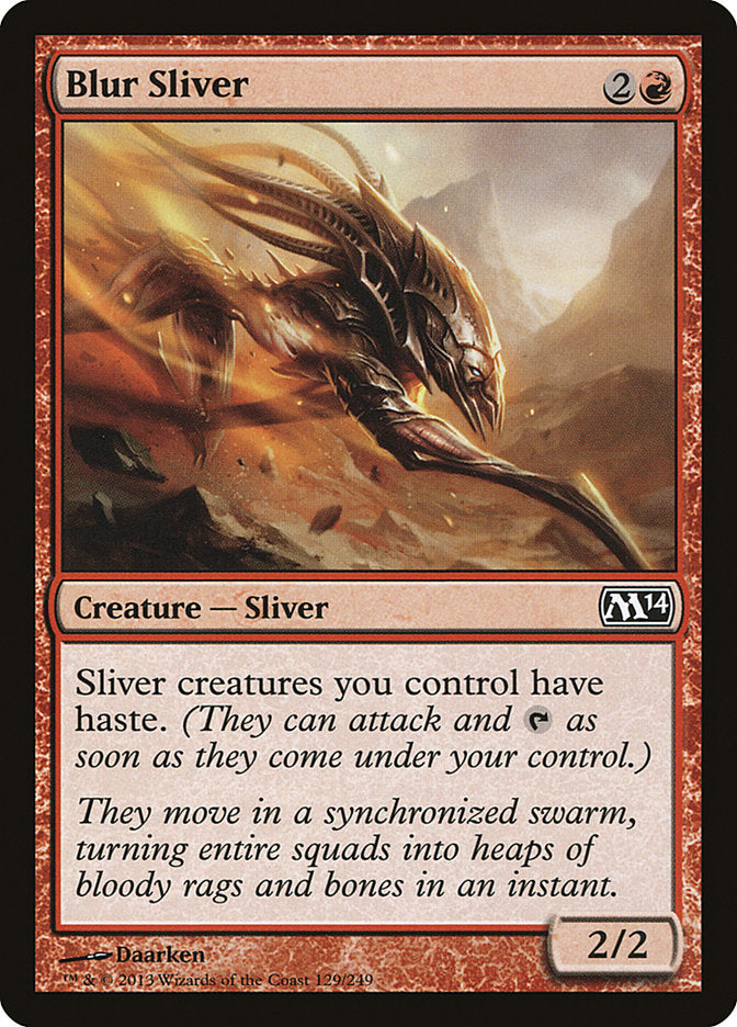 Blur Sliver (129) [Magic 2014] | Odin's Place