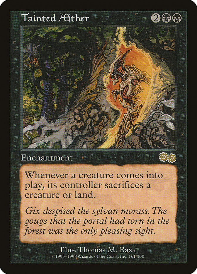 Tainted Aether (161) [Urza's Saga] | Odin's Place