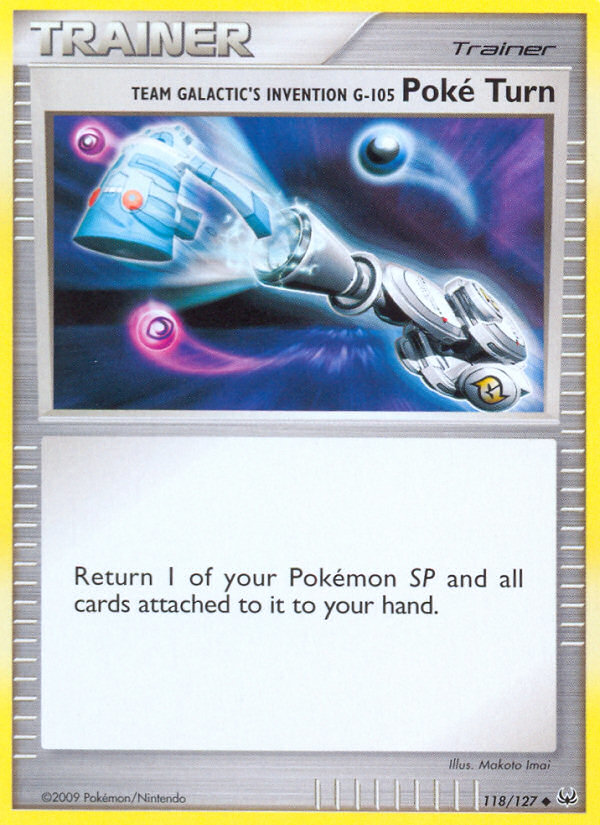 Team Galactic's Invention G-105 Poke Turn (118/127) [Platinum: Base Set] | Odin's Place