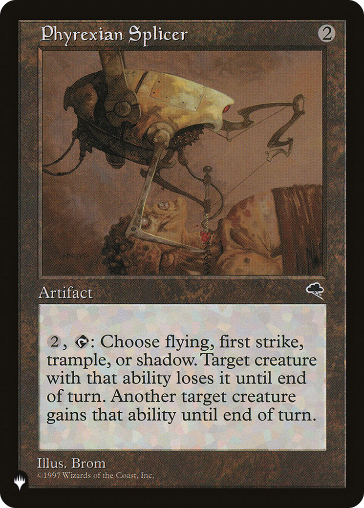 Phyrexian Splicer [The List] | Odin's Place