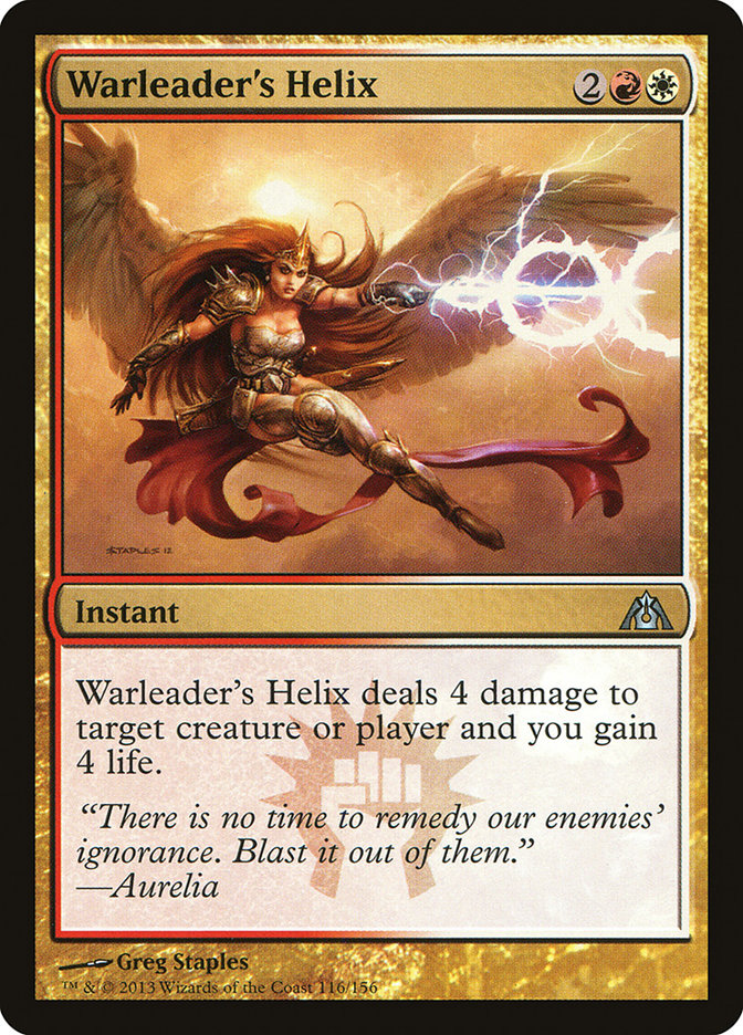 Warleader's Helix (116) [Dragon's Maze] | Odin's Place
