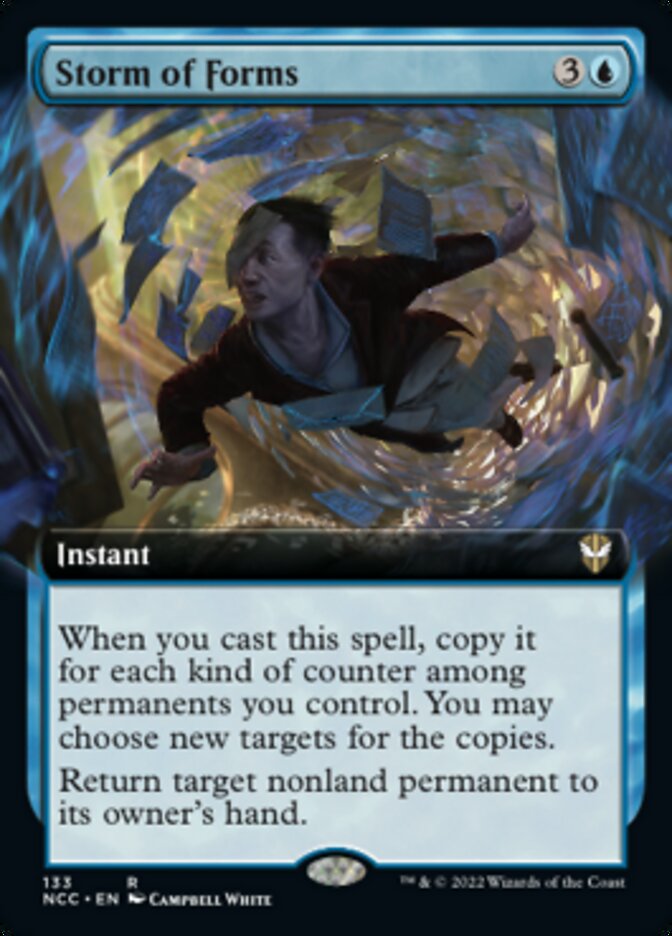 Storm of Forms (Extended Art) [Streets of New Capenna Commander] | Odin's Place