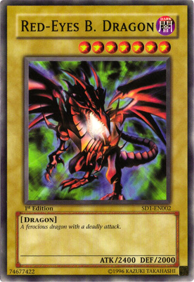 Red-Eyes B. Dragon [SD1-EN002] Common | Odin's Place