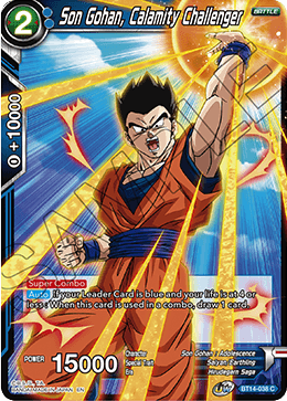 Son Gohan, Calamity Challenger (BT14-038) [Cross Spirits] | Odin's Place