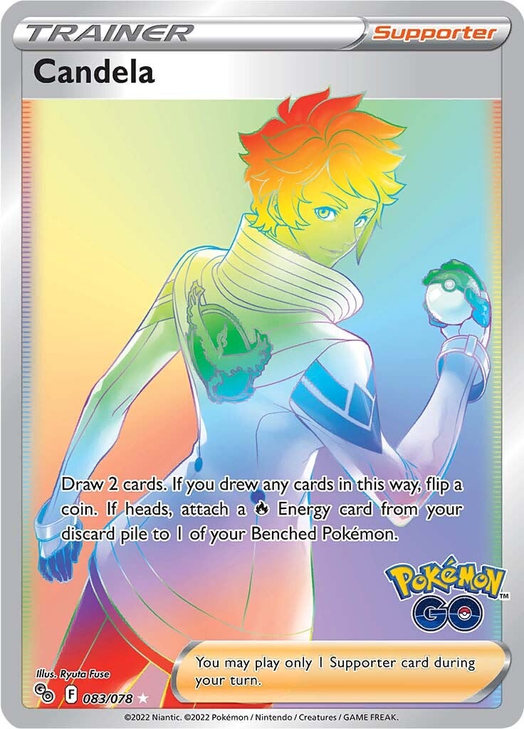 Candela (083/078) [Pokémon GO] | Odin's Place