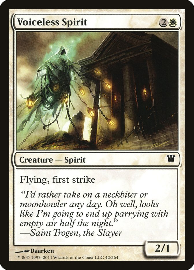 Voiceless Spirit (42) [Innistrad] | Odin's Place