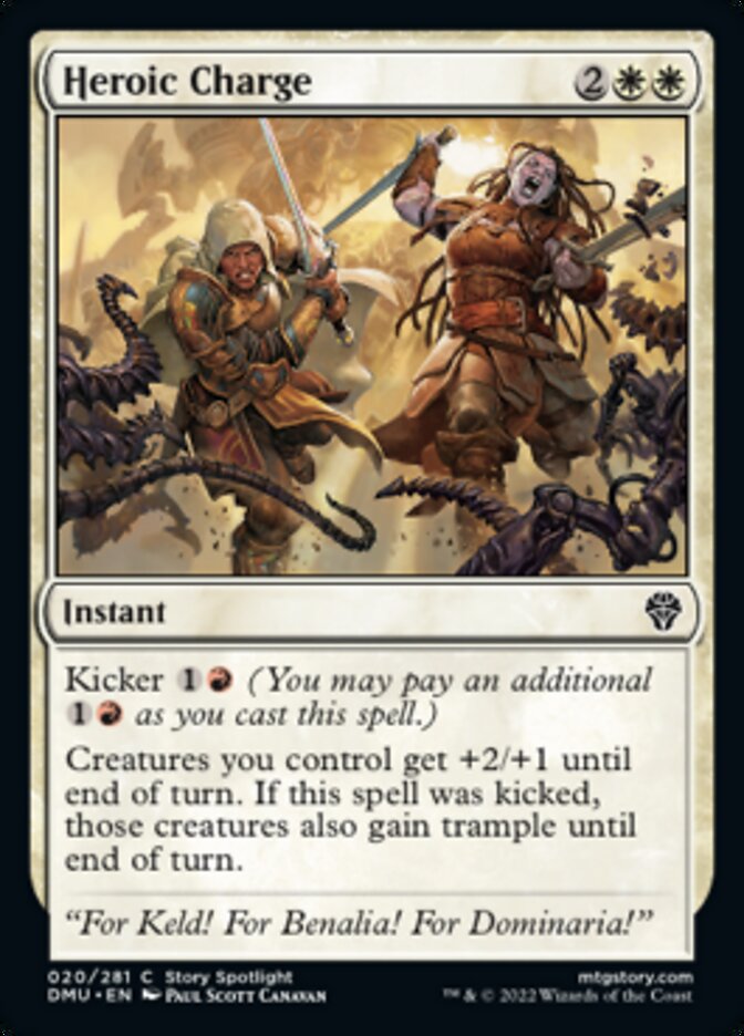 Heroic Charge [Dominaria United] | Odin's Place