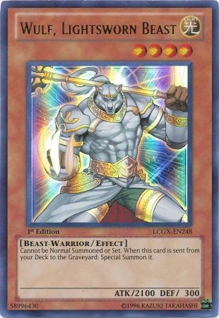 Wulf, Lightsworn Beast [LCGX-EN248] Ultra Rare | Odin's Place