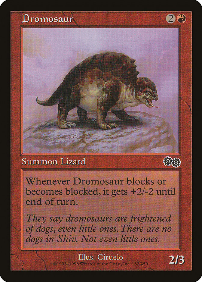 Dromosaur (182) [Urza's Saga] | Odin's Place