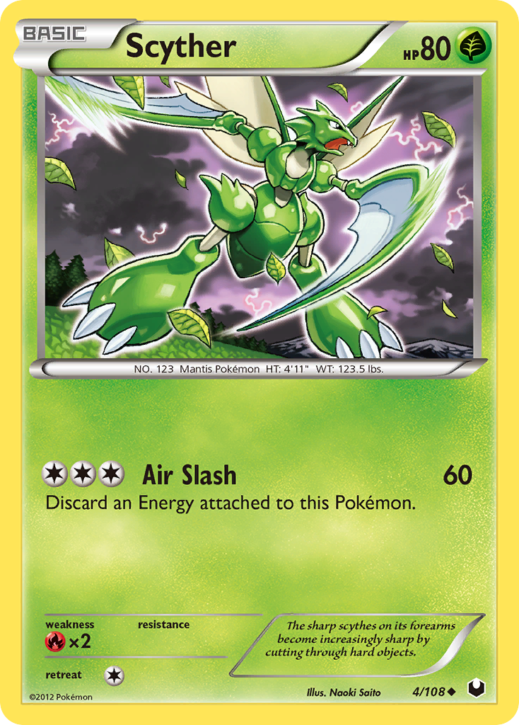 Scyther (4/108) [Black & White: Dark Explorers] | Odin's Place