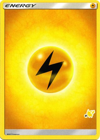 Lightning Energy (Pikachu Stamp #21) [Battle Academy 2020] | Odin's Place