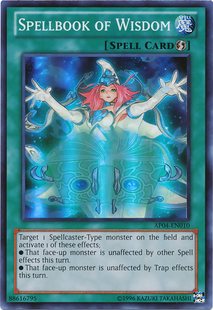 Spellbook of Wisdom [AP04-EN010] Super Rare | Odin's Place