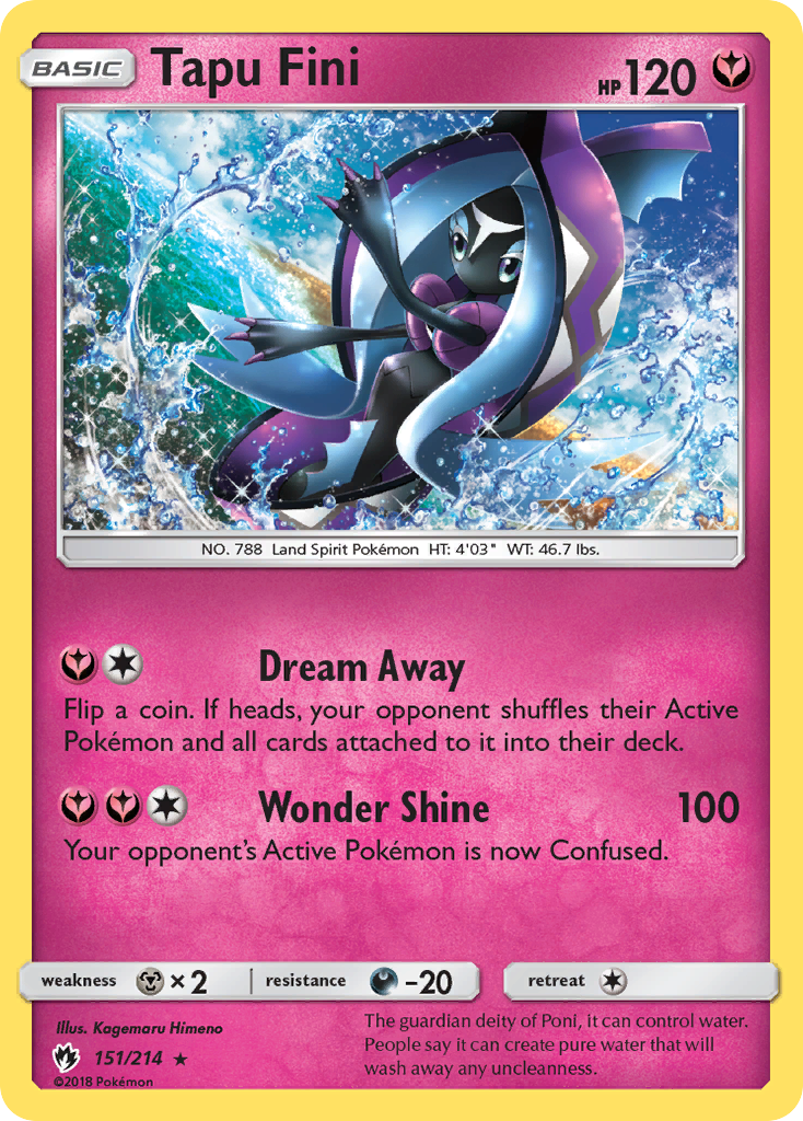 Tapu Fini (151/214) [Sun & Moon: Lost Thunder] | Odin's Place