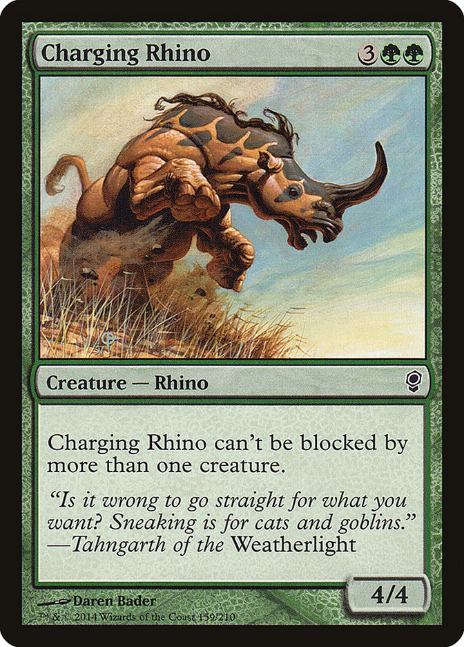 Charging Rhino (159) [Conspiracy] | Odin's Place