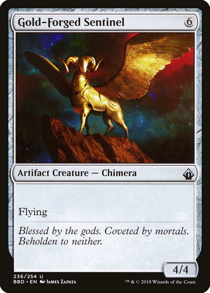 Gold-Forged Sentinel (236) [Battlebond] | Odin's Place