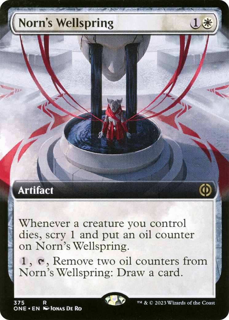 Norn's Wellspring (Extended Art) [Phyrexia: All Will Be One] | Odin's Place