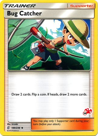 Bug Catcher (189/236) (Charizard Stamp #34) [Battle Academy 2020] | Odin's Place