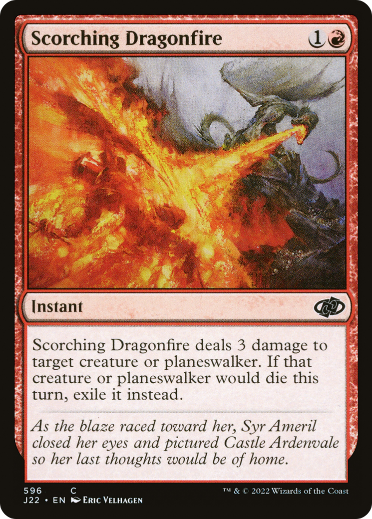 Scorching Dragonfire [Jumpstart 2022] | Odin's Place