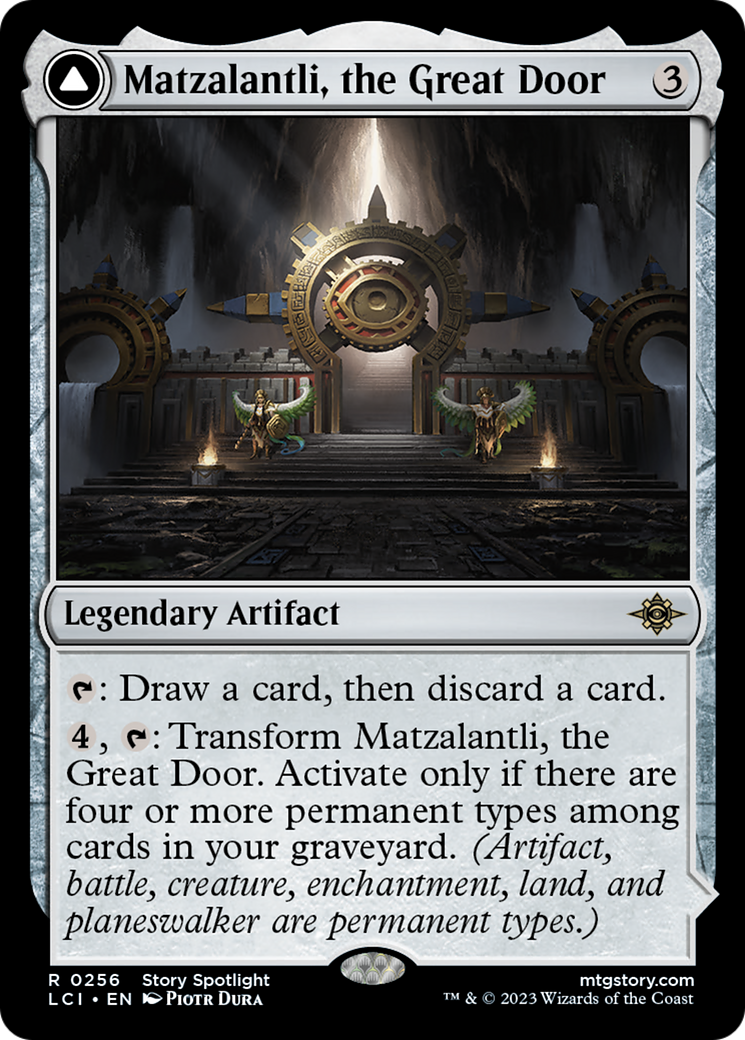Matzalantli, the Great Door // The Core [The Lost Caverns of Ixalan] | Odin's Place