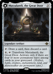 Matzalantli, the Great Door // The Core [The Lost Caverns of Ixalan] | Odin's Place