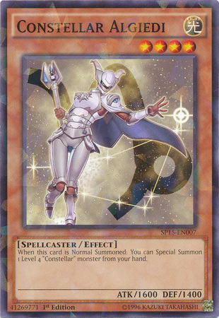 Constellar Algiedi [SP15-EN007] Shatterfoil Rare | Odin's Place